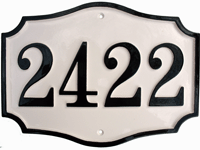 Metal Number Sign