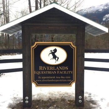 Equestrian Sign