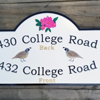 Custom 3D sign