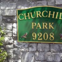 Metal Arch Sign