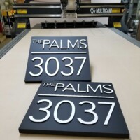 Dimensional Address Signs