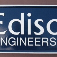 Custom R24 metal sign