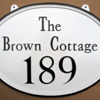 Custom Cottage Sign