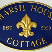 Metal House Plaque